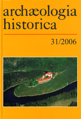Archaeologia historica 31/2006