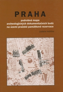 Praha – podrobná mapa archeologických dokumentačních bodů na území pražské památkové rezervace