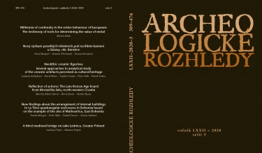 vyšlo nové číslo Archeologických rozhledů
