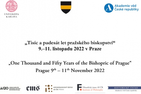 Konference „Tisíc a padesát let pražského biskupství“