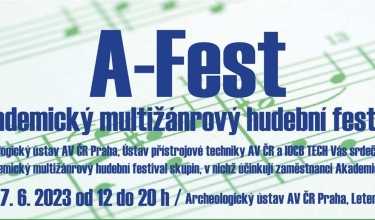 Archeologický ústav AV ČR hostí 2. ročník A-Festu