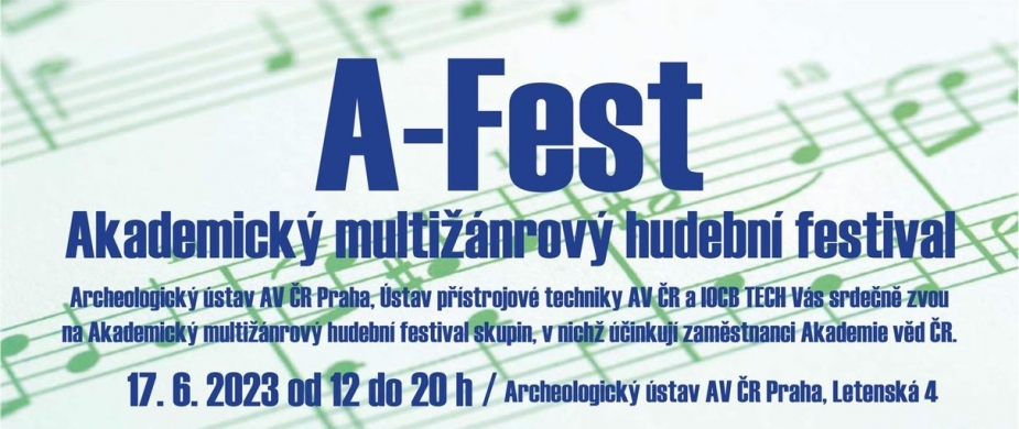 Archeologický ústav AV ČR hostí 2. ročník A-Festu